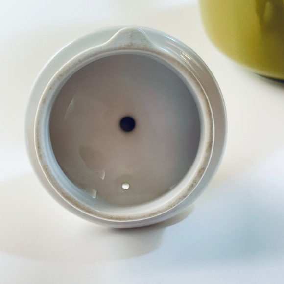 VINTAGE MCM Style House Durastone GREEN BRIER Coffee Pot | Mod 1960s 9.5" - Picture 11 of 14